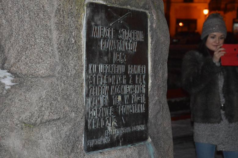 Obchody 155. rocznicy wybuchu powstania styczniowego w Łowiczu [Zdjęcia]