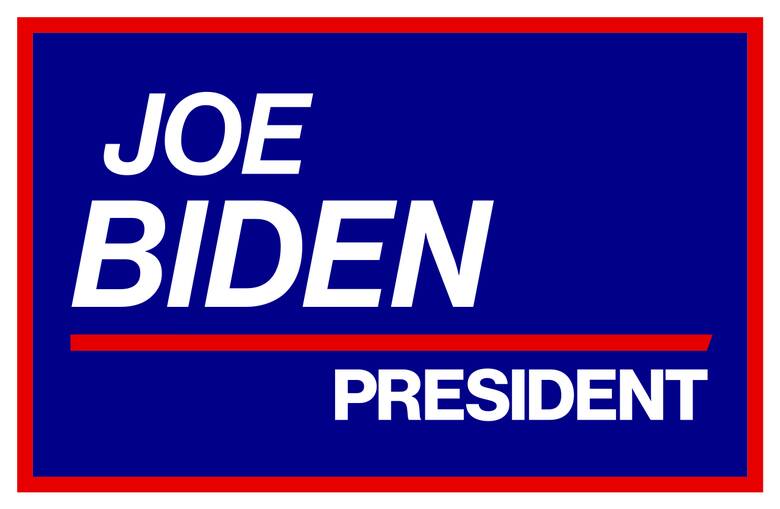 Logo z kampanii prezydenckiej Joe Bidena w 1988 roku.