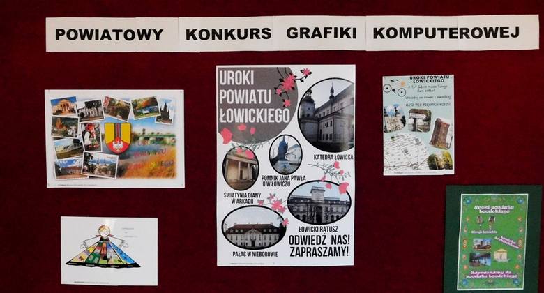Powiatowy konkurs grafiki komputerowej w Łowiczu rozstrzygnięty [Zdjęcia]