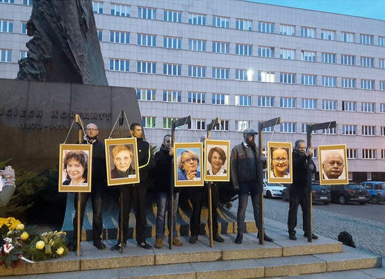 Organizatorzy sobotniej pikiety na placu Sejmu Śląskiego nie czują się winni.