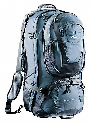 Plecak Deuter Traveller 80+10Ma pojemność 100 l, mnóstwo komór i kieszeni, a jego częścią jest mały, 17-litrowy plecak na krótkie wypady. Rama w kształcie