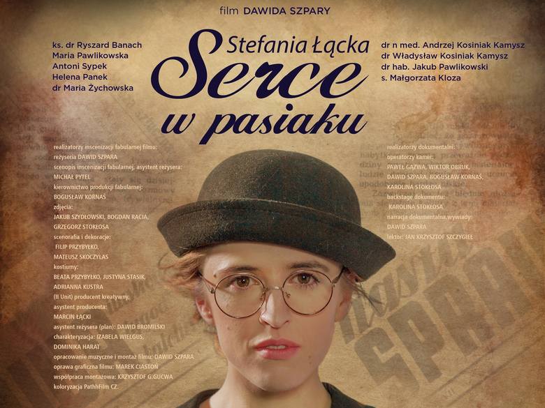 Na kanwie biografii Stefani Łąckiej w 2018 roku został nakręcony fabularyzowany dokument, zatytułowany "Serce w pasiaku"
