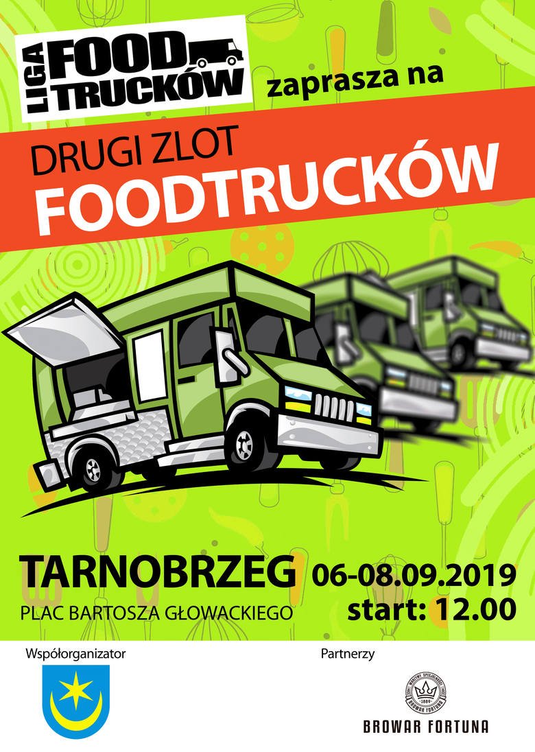 II Zlot Food Trucków w Tarnobrzegu od 6 do 8 września