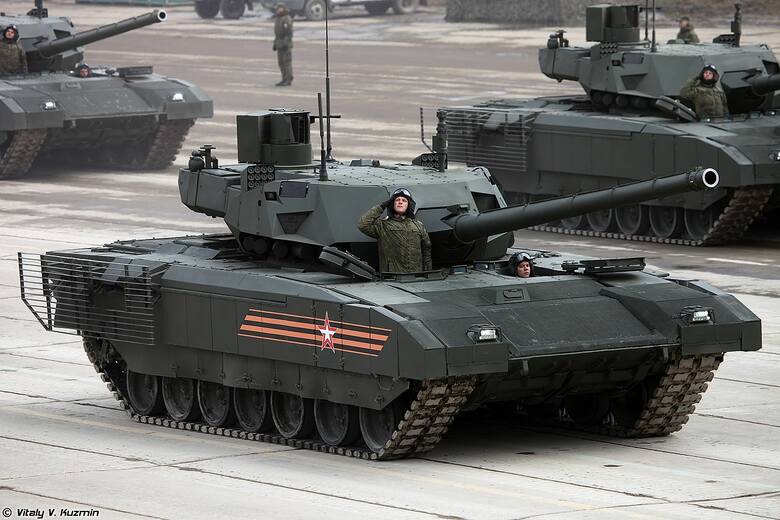 Brytyjczycy: Rosjanie boją się wysłania czołgów T-14 Armata na pole bitwy