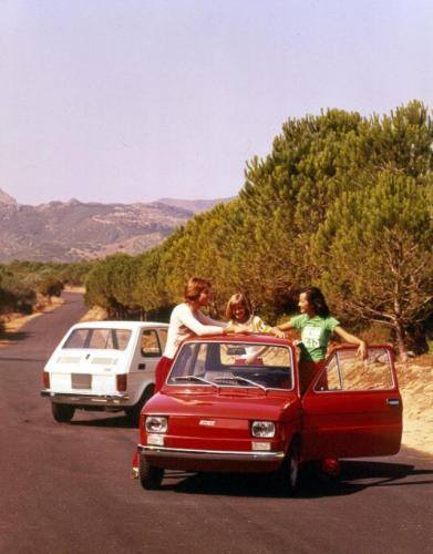 Fot. Fiat – Zdjęcie reklamowe Fiata 126.