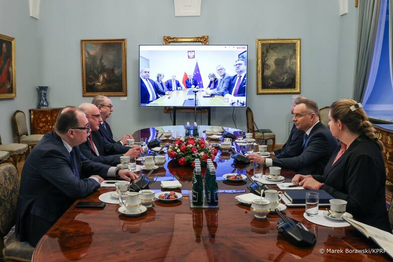 Prezydent Andrzej Duda rozmawiał z Prokuratorem Krajowym Dariuszem Barskim oraz zastępcami Prokuratora Generalnego.