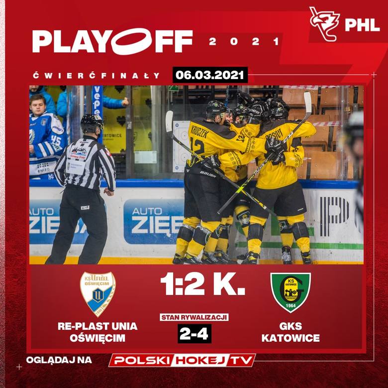 W czwartek rozpoczynają się półfinały Polskiej Hokej Ligi