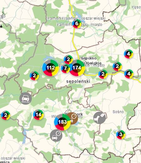 Sępoleńska policja podsumowała półrocze aktywności na Krajowej Mapy Zagrożeń Bezpieczeństwa