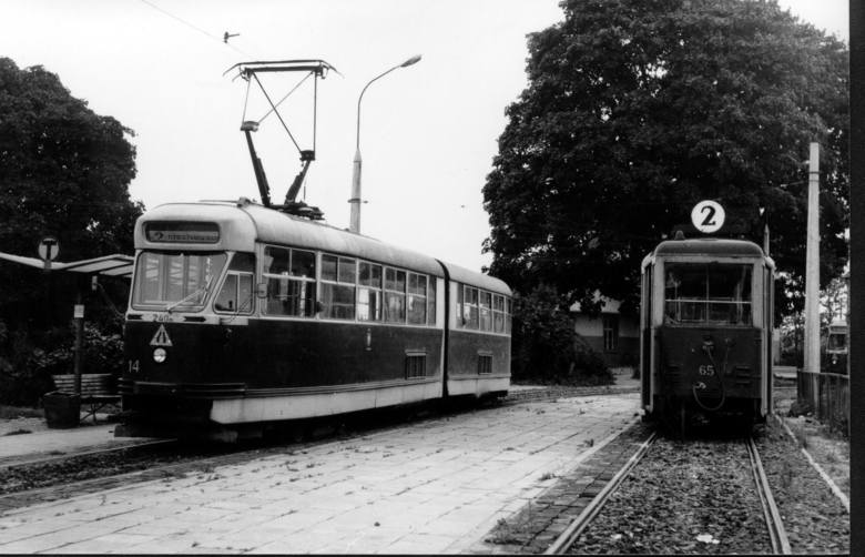 Historyczne widokówki i zdjęcia z tramwajami
