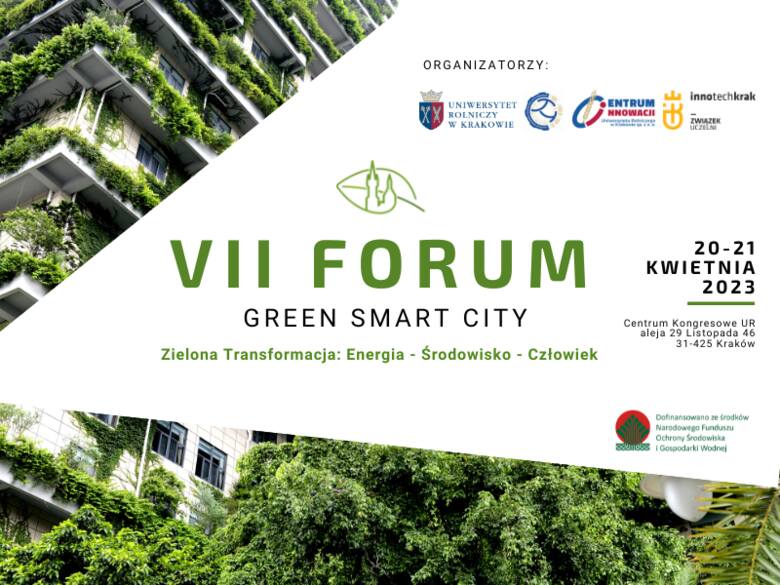VII Forum Green Smart City w Krakowie: zielona transformacja miast i wsi