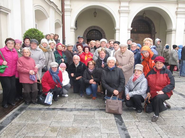 Klub seniora Ustronie ze Skierniewic w Częstochowie