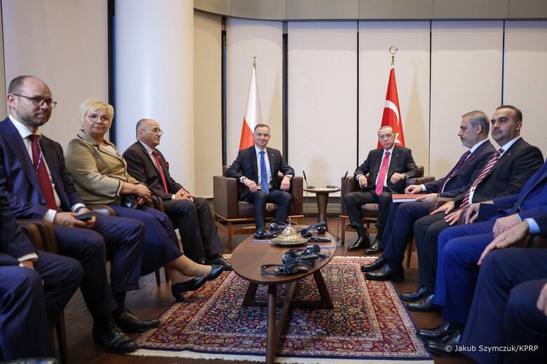Spotkanie prezydentów Polski i Turcji. Jakie tematy poruszyli przywódcy?