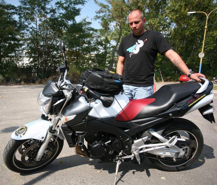 Konrad Pomagalski, szef Centrum Szkolenia Motocyklowego MotoPasja w Radomiu