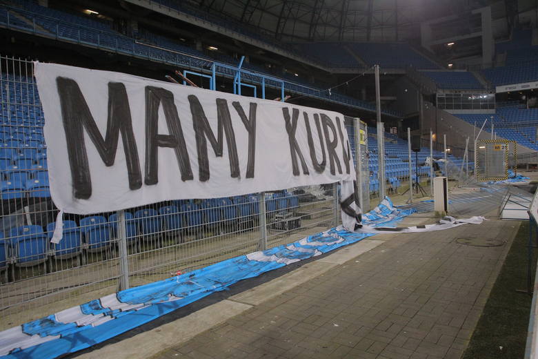 Lech Poznań: Tak wygląda zniszczony stadion po meczu z Legią