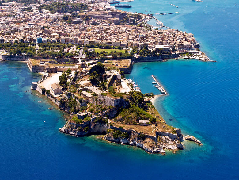 Stara twierdza w Korfu