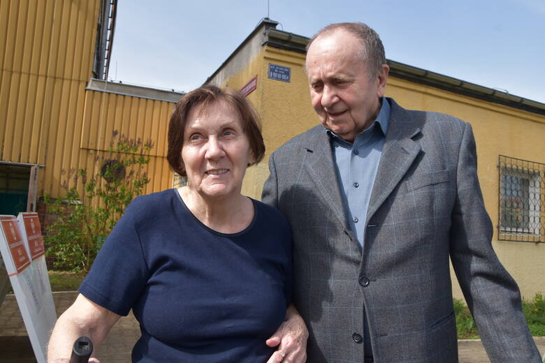 Państwo Filipiukowie Wanda i Marian razem przyszli głosować, tak jak zawsze, odkąd są małżeństwem, czyli od 60 lat