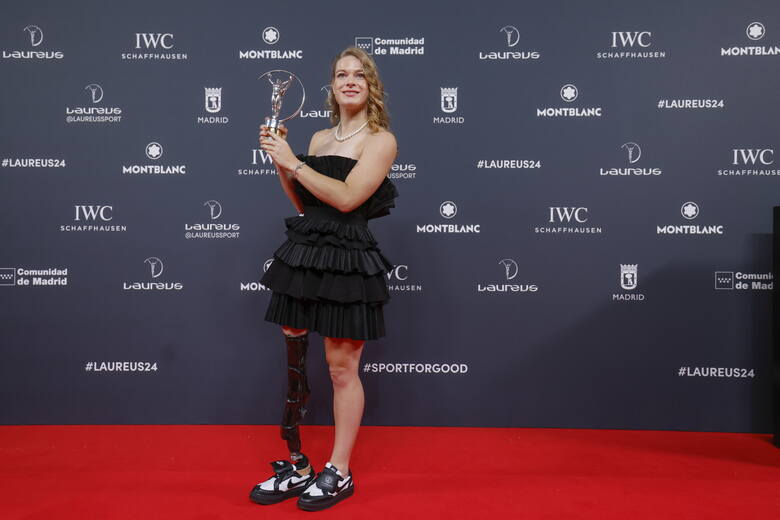 Holendersk tennis Diede de Groot z nagrodą dla najlepszej niepełnosprawnej Sportsmenki