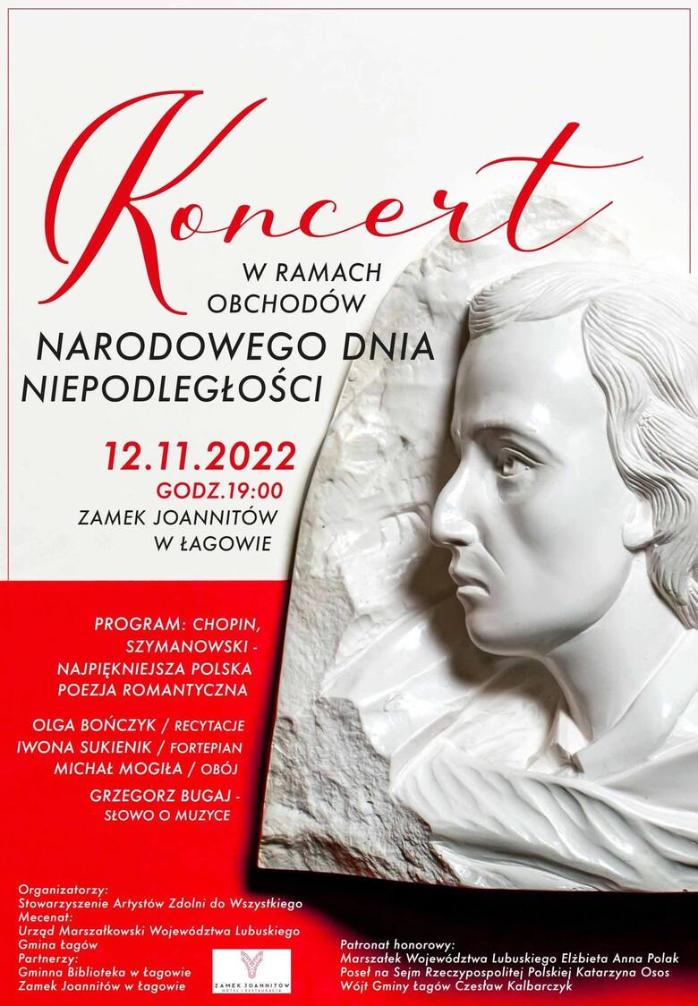 W Łagowie odbędzie się koncert.