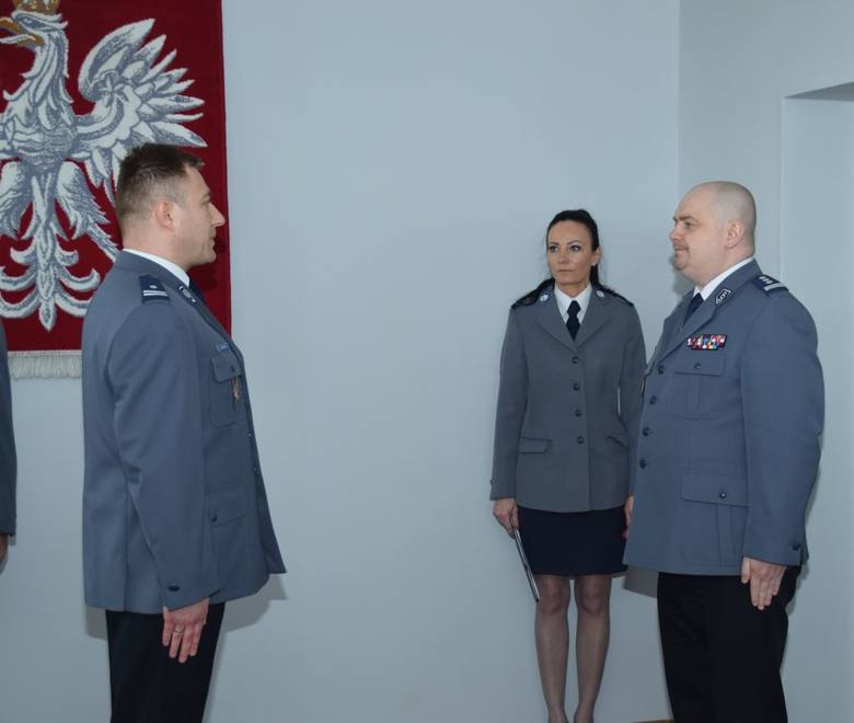 KPP w Łowiczu ma nowego komendanta. Policjanci z Brzezin i Pabianic również