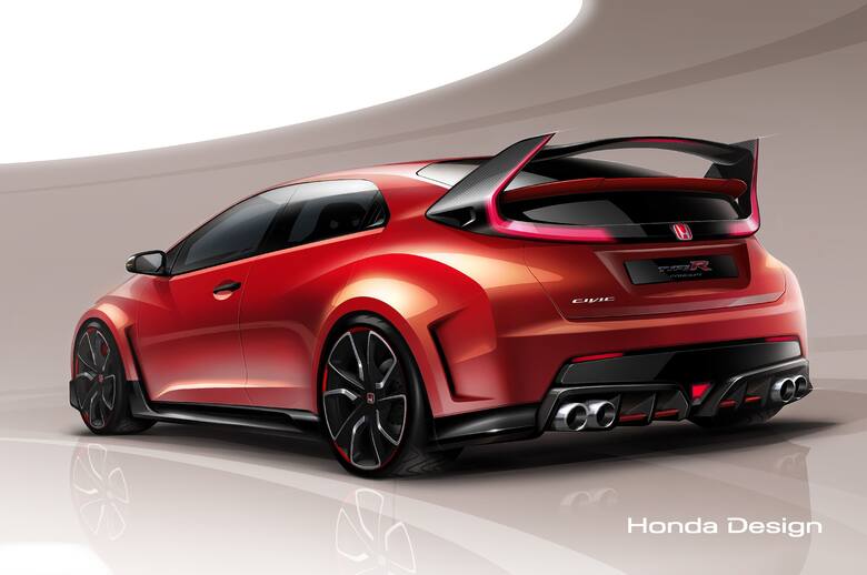 Honda Civic Type R Concept Fot: Honda