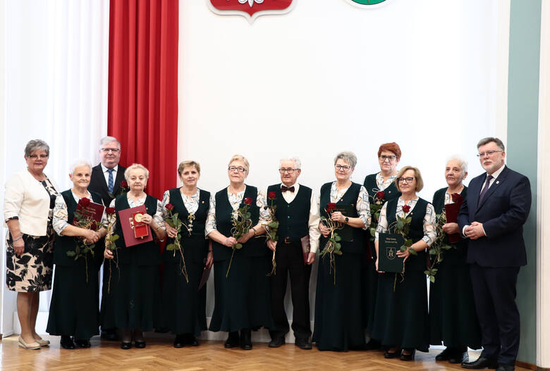 Uroczystość wręczenia medali "Zasłużony dla Powiatu Grudziądzkiego" 2023'