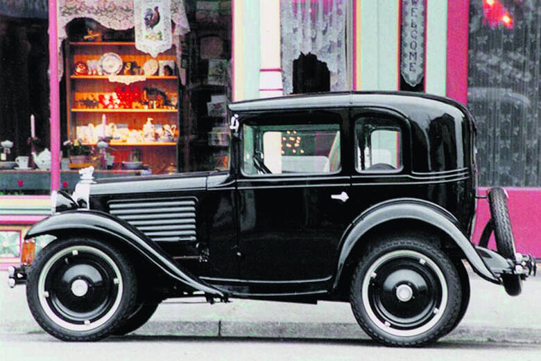 American Austin, rocznik 1930 - odległy przodek jeepa