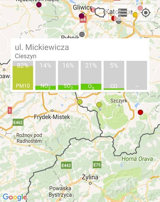 Według niezależnych aplikacji sytuacja na godzinę 8.30 w czwartek: <br /> <br /> Smog w Żywcu, Tychach i Gliwicach. To właśnie w tych miastach w czwartek rano mamy najwięcej zanieczyszczeń w powietrzu. Przekroczenia norm występują w większości województwa śląskiego. Jak podają niezależne...