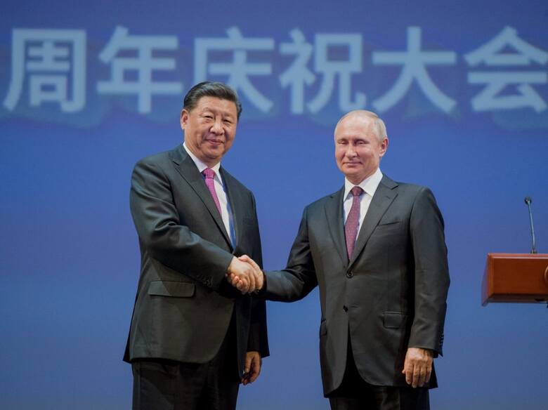 Chińskie działania uodparniają Rosję na wojnę gospodarczą i  przedłużają zbrodnie popełnianie na Ukrainie