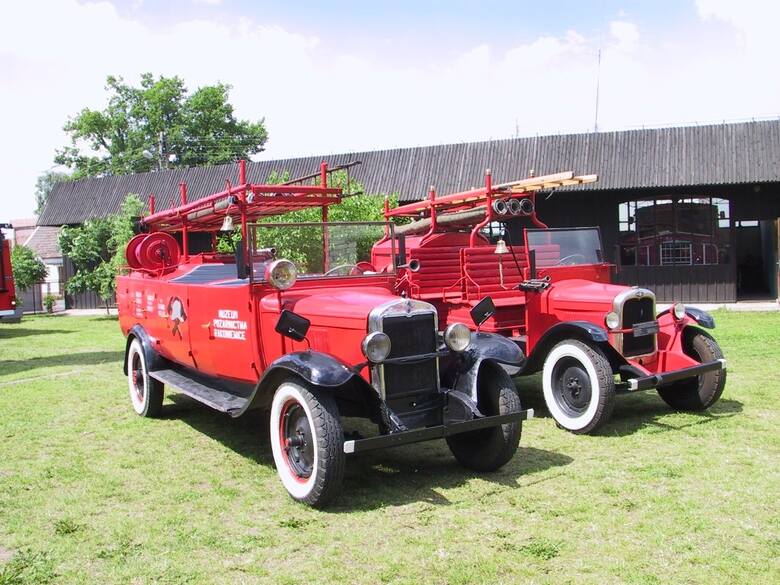 Chevrolety z 1927 i 1929 roku w zbiorach Wielkopolskiego Muzeum Pożarnictwa w Rakoniewicach, Fot: Chevrolet