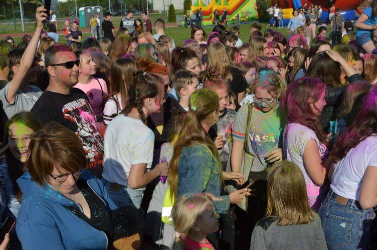 Festiwal baniek mydlanych i Color Fest w Skierniewicach [ZDJĘCIA]