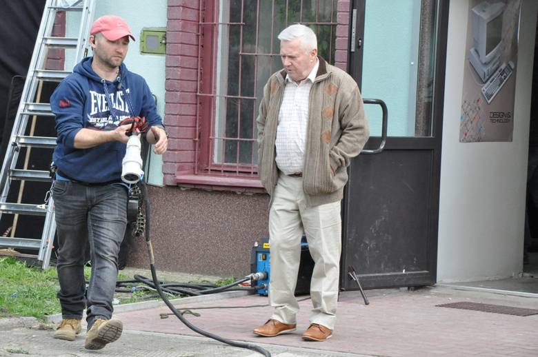 W filmie zagra Włodzimierz Matuszak (z prawej), czyli serialowy proboszcz z "Plebanii".