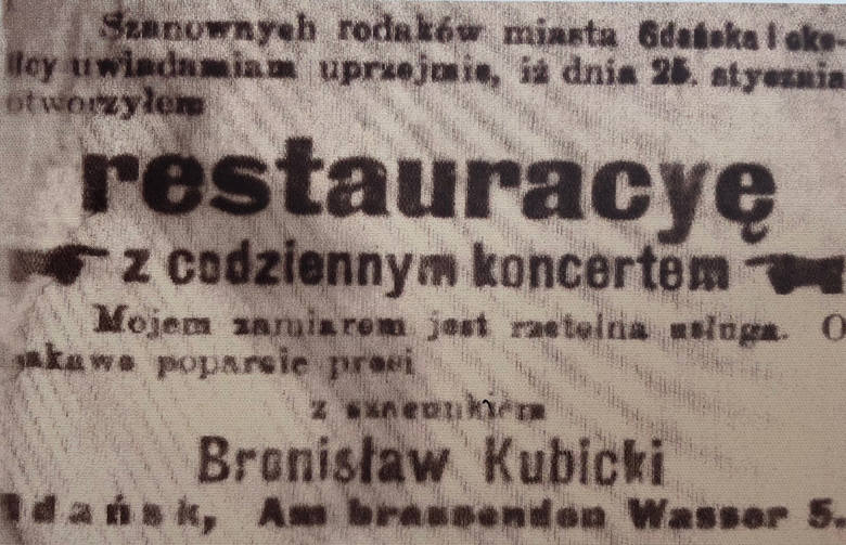 Restauracja Kubicki w Gdańsku ma 100 lat. Poczęstunek z okazji setnych urodzin, koncert zespołu Detko Band i fajerwerki [zdjęcia, wideo]