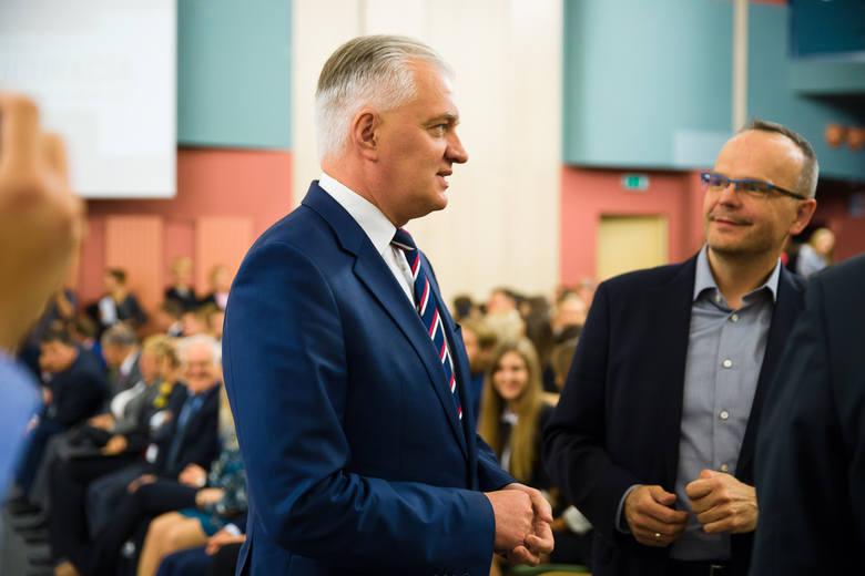 Minister Jarosław Gowin przyjechał na inaugurację roku akademickiego na Politechnice Białostockiej