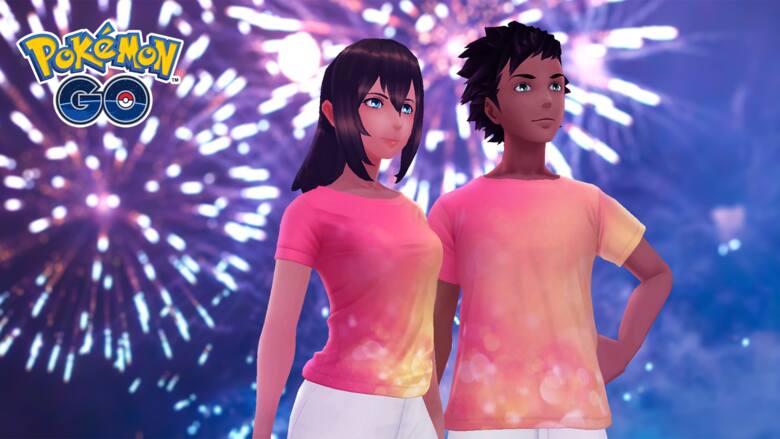 Festiwal Świateł w Pokemon GO -  różowe koszulki