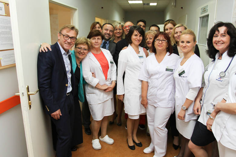 Szpital w Skierniewicach: Jurek Owsiak otworzył geriatrię [GALERIA]