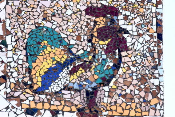 Zobacz, jakie piękne są te mozaiki na ścianie SP nr 8 w Nowej Soli. Tego z ulicy tak nie zobaczysz 