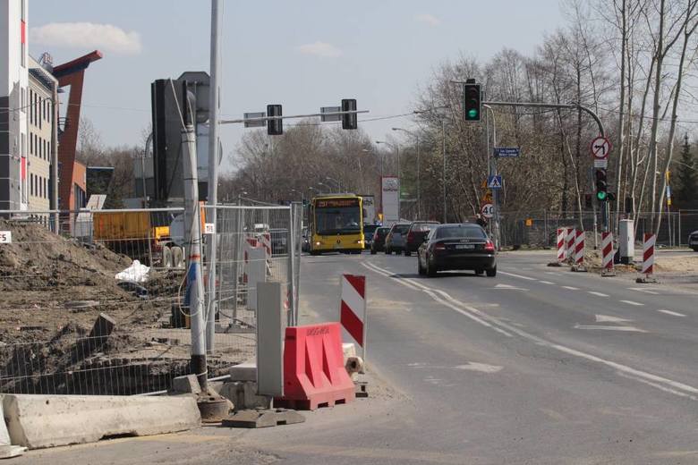 W Katowicach budują drogi dla Galerii Libero. Będą zmiany na DK81 w Katowicach