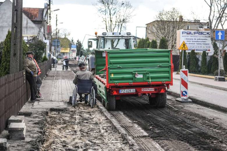 Remont ulicy Grunwaldzkiej w Plewiskach potrwa siedem tygodni. Kierowców czekają utrudnienia