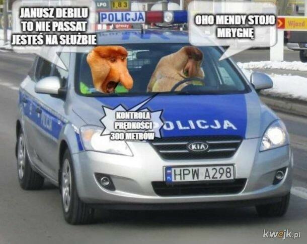 Najlepsze memy o policjantach!