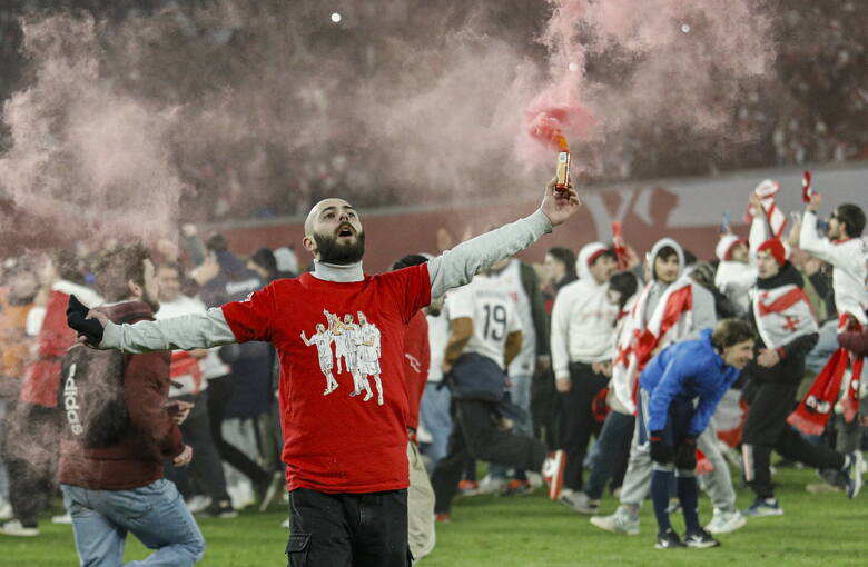 Po wygranych karnych na stadionie w Tbilisi nastąpiła wielka feta