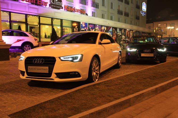 Pokaz aut marki Audi w Kielcach (WIDEO)
