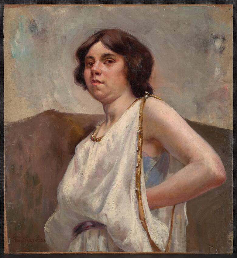 Stanisław Wyspiański, Portret kobiety, Ziyad Raoof Collection