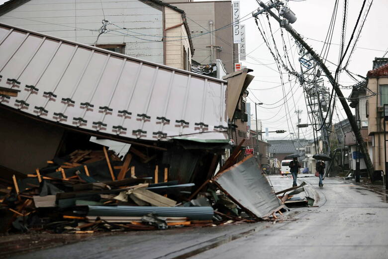 Trzęsienie ziemi w Japonii. Coraz więcej ofiar i rannych