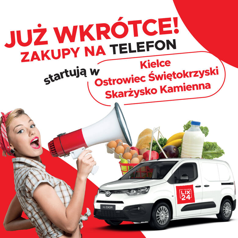 Zakupy na telefon niedługo w Kielcach. Szukamy partnerów. Dołącz do nas!