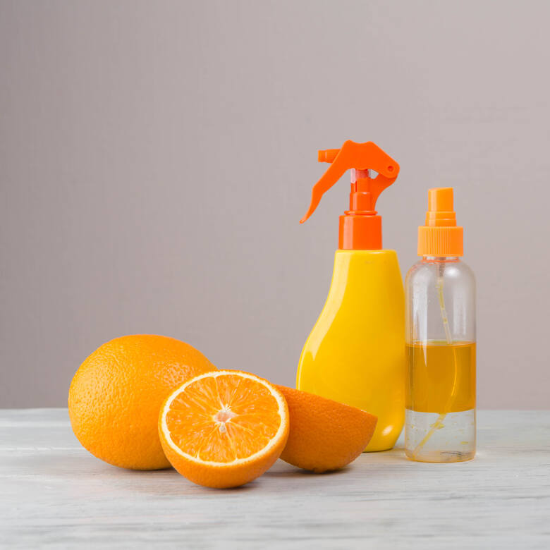 pomarańcze butelka z atomizerem