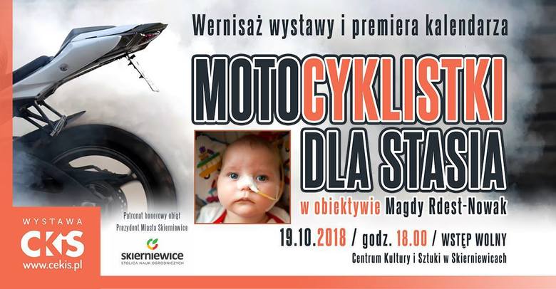 Wernisaż wystawy i premiera kalendarza: Motocyklistki dla Stasia 