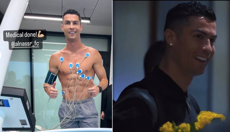 Tak został powitany Ronaldo. Portugalczyk przeszedł testy medyczne i jeszcze dzisiaj zostanie zaprezentowany