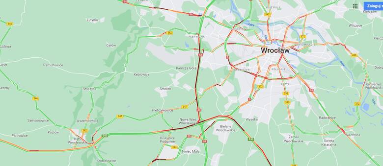 30 kilometrów korka na pod Wrocławiem! Wypadek na autostradzie A4, utrudnienia dla kierowców!