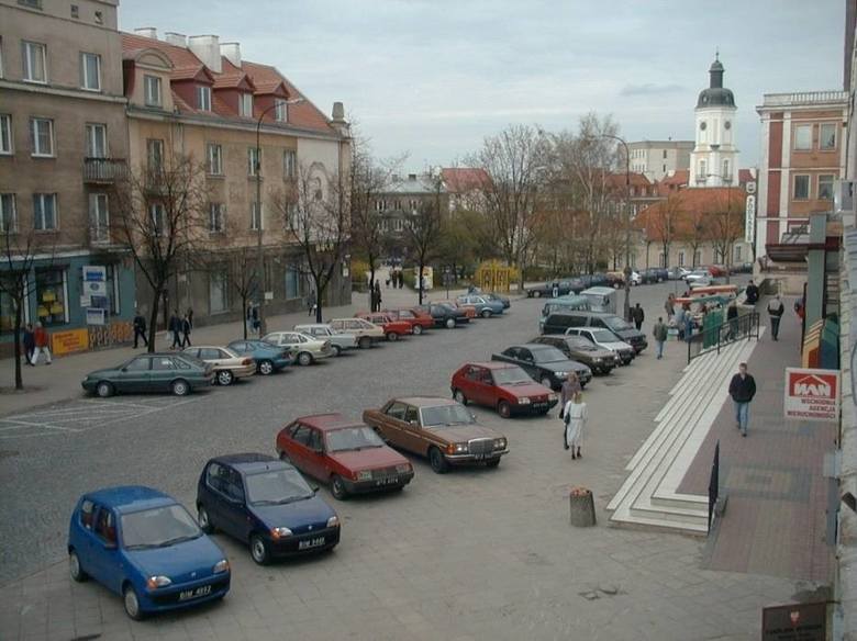 Ulica Suraska w Białymstoku w latach 90.