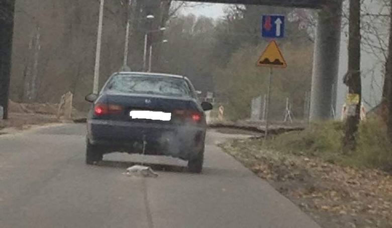 W połowie listopada ubiegłego roku w Motyczu pod Lublinem kierowca ciągnął psa przywiązanego do haka holowniczego przy samochodzie.